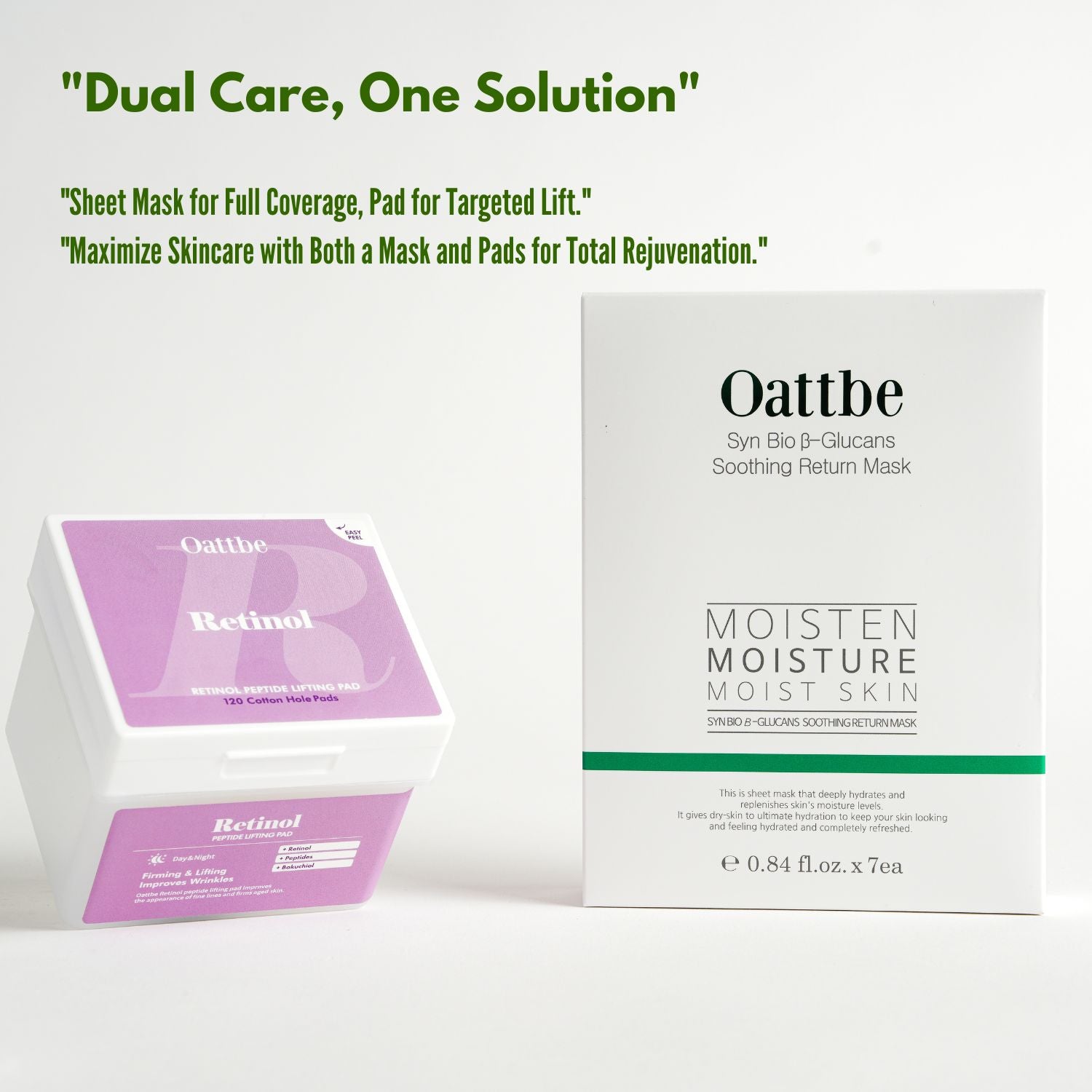 OATTBE Retinol Peptide Lifting Pad (120 Pads)