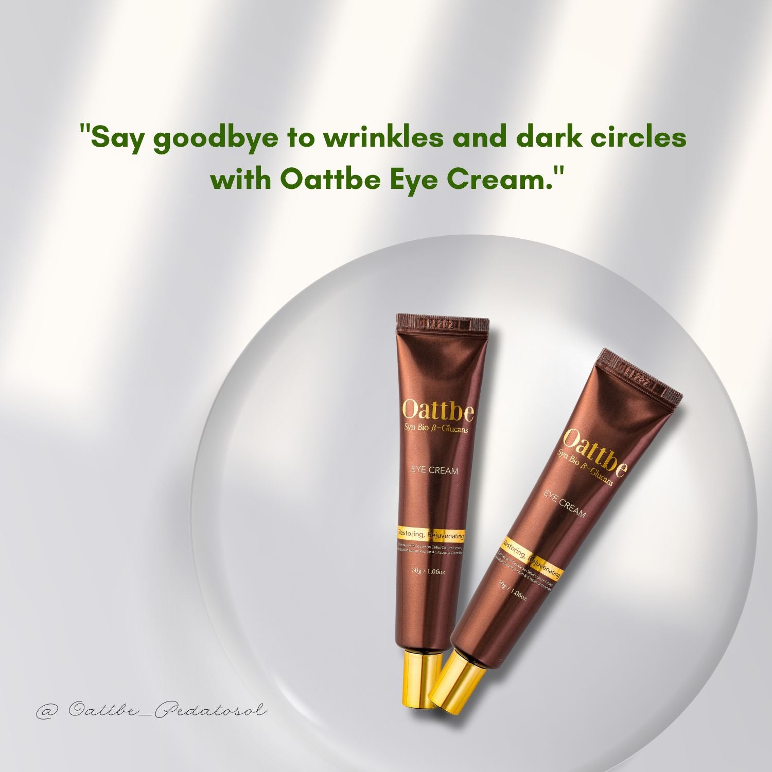 Oattbe Syn Bio B-Glucans Eye cream