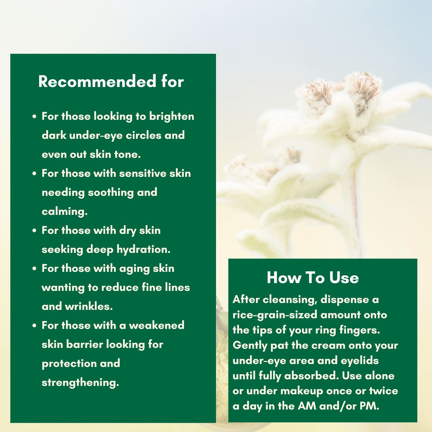 Oattbe Syn Bio B-Glucans Eye cream