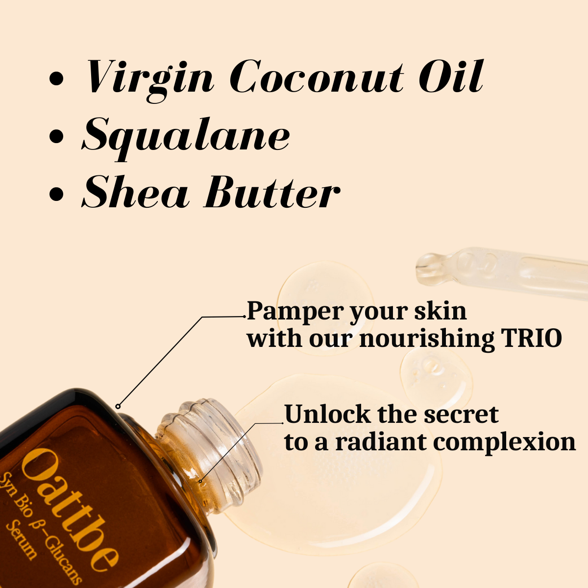 Virgin Coconut Oil Squalane Shea Butter, Pamper your skin with our nourishing TRIO, Unlock the secret to a radiant complexion