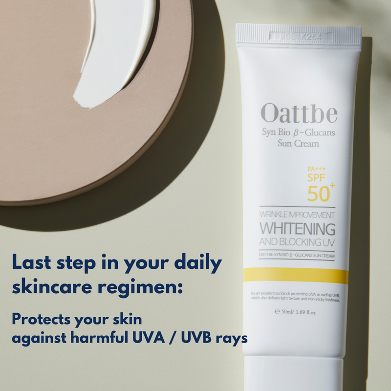 Oattbe Sun Cream protects your skin against harmful UVA & UVB