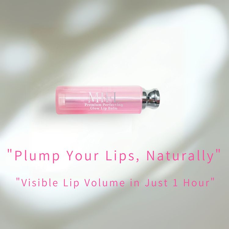 PREMIUM PERFECTING GLOW LIP BALM– Plant-Based Tinted Care with PLUMP Oléoactif®