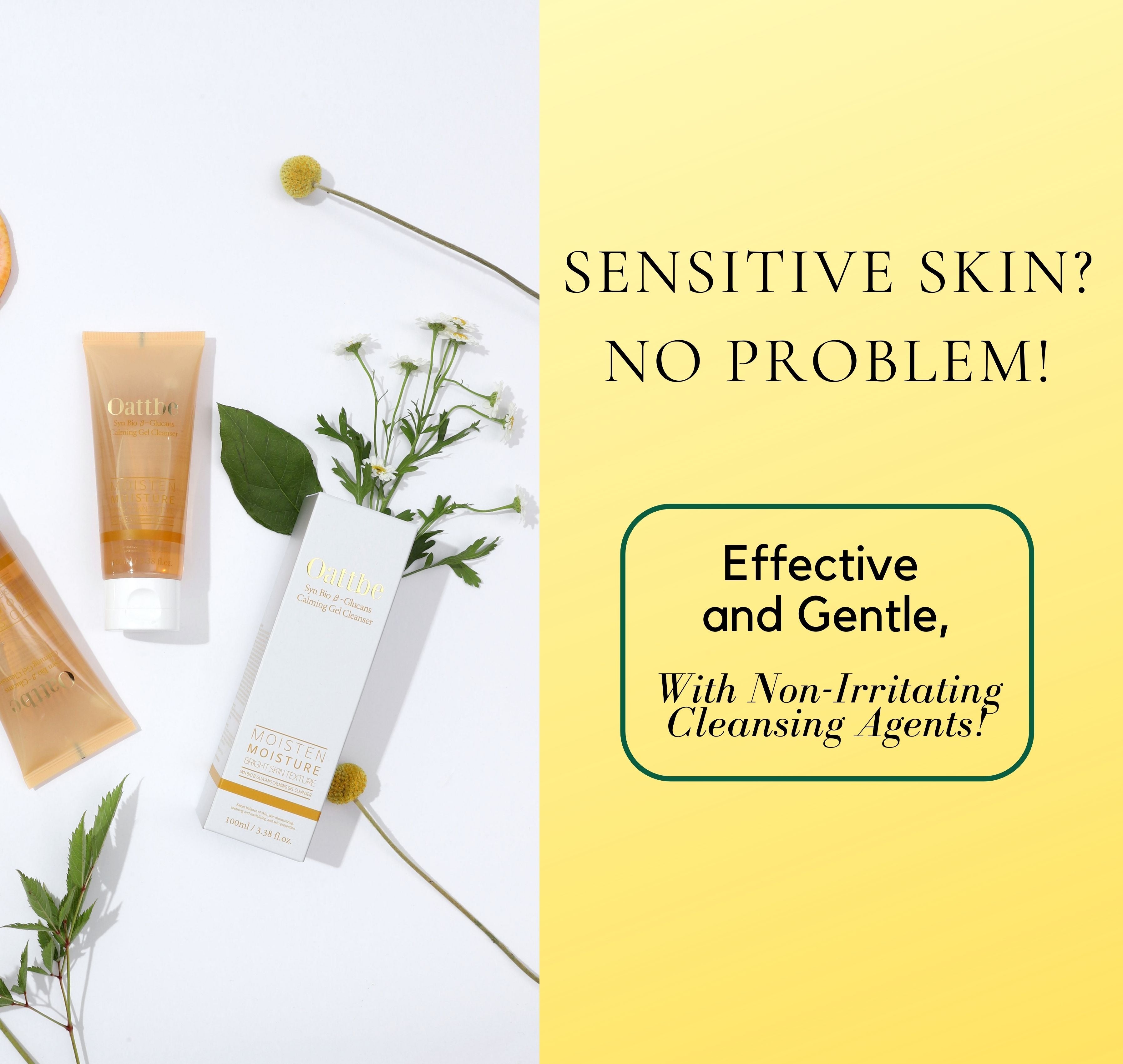 Mild Cleanser, originated by nature, for irritated skin. 100ml Calming Gel Cleanser for Irritated & Troubled Skin – Premium Facial Cleansing Products for Women – Mild Gentle Formula Gel Cleanser guarantees health from natural ingredients, excluding harmful substances. Cleaning pores along with your feeling-tight skin / Bringing back your youth as you wash more.