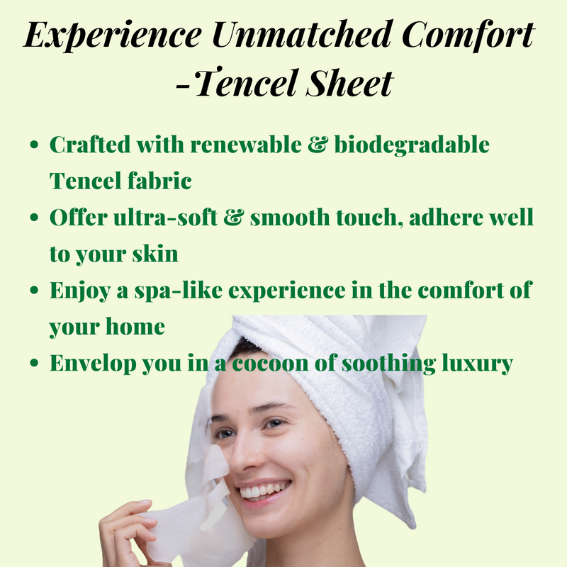 Experience Unmatched Comfort  -Tencel Sheet