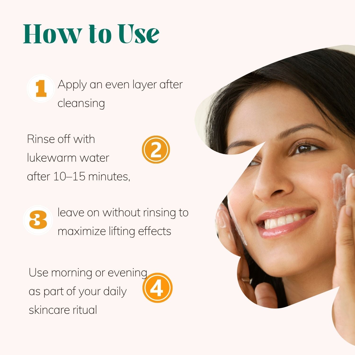 Oattbe Contour V-fit Face Pack- Lightweight gel cream with Caffeine · Botanical Extracts · Encapsulated Vitamin E