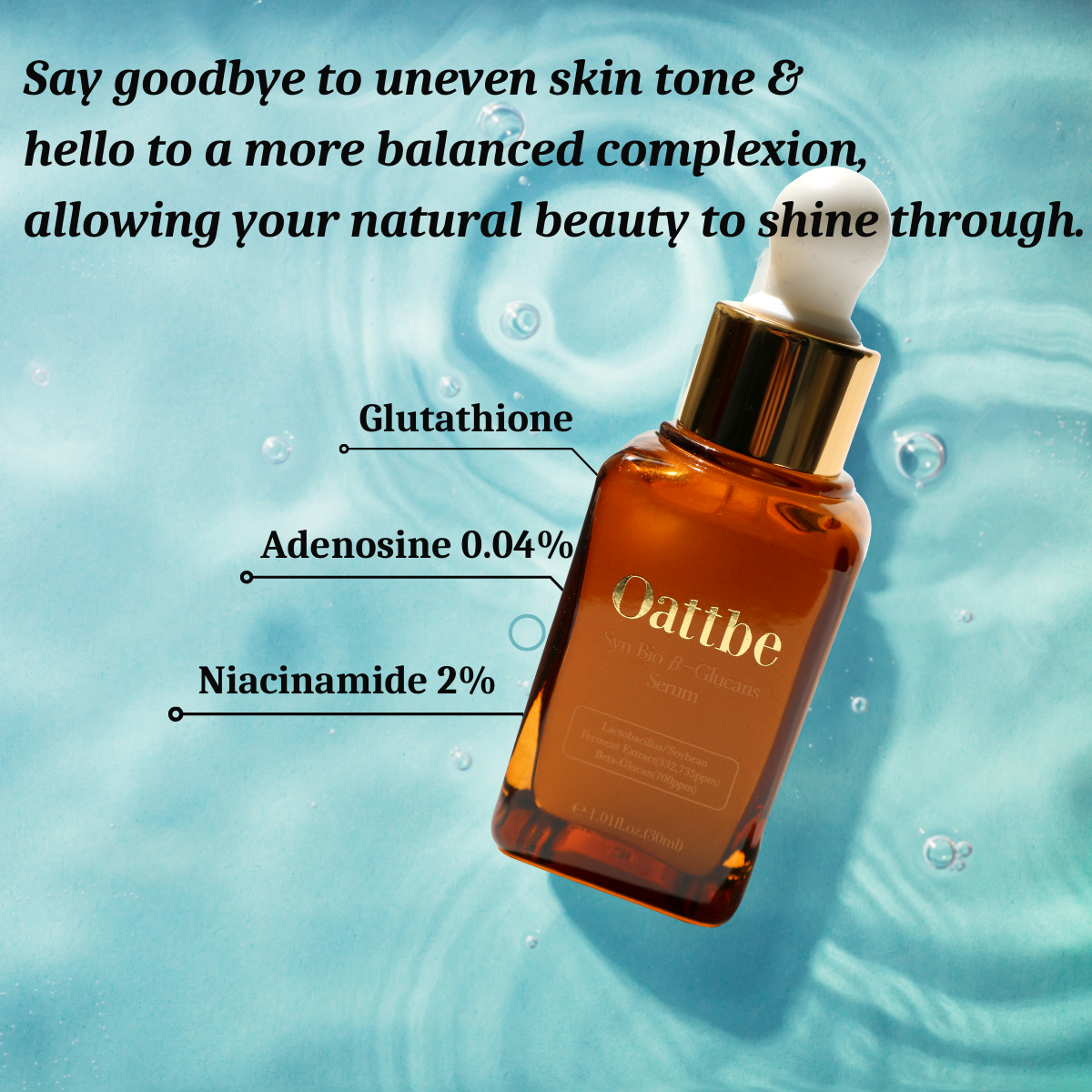 Say goodbye to uneven skin tone &  hello to a more balanced complexion,  allowing your natural beauty to shine through