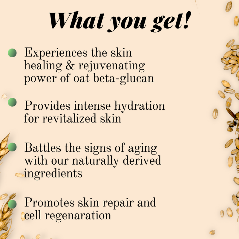 What you get!, Provides intense hydration for revitalized skin