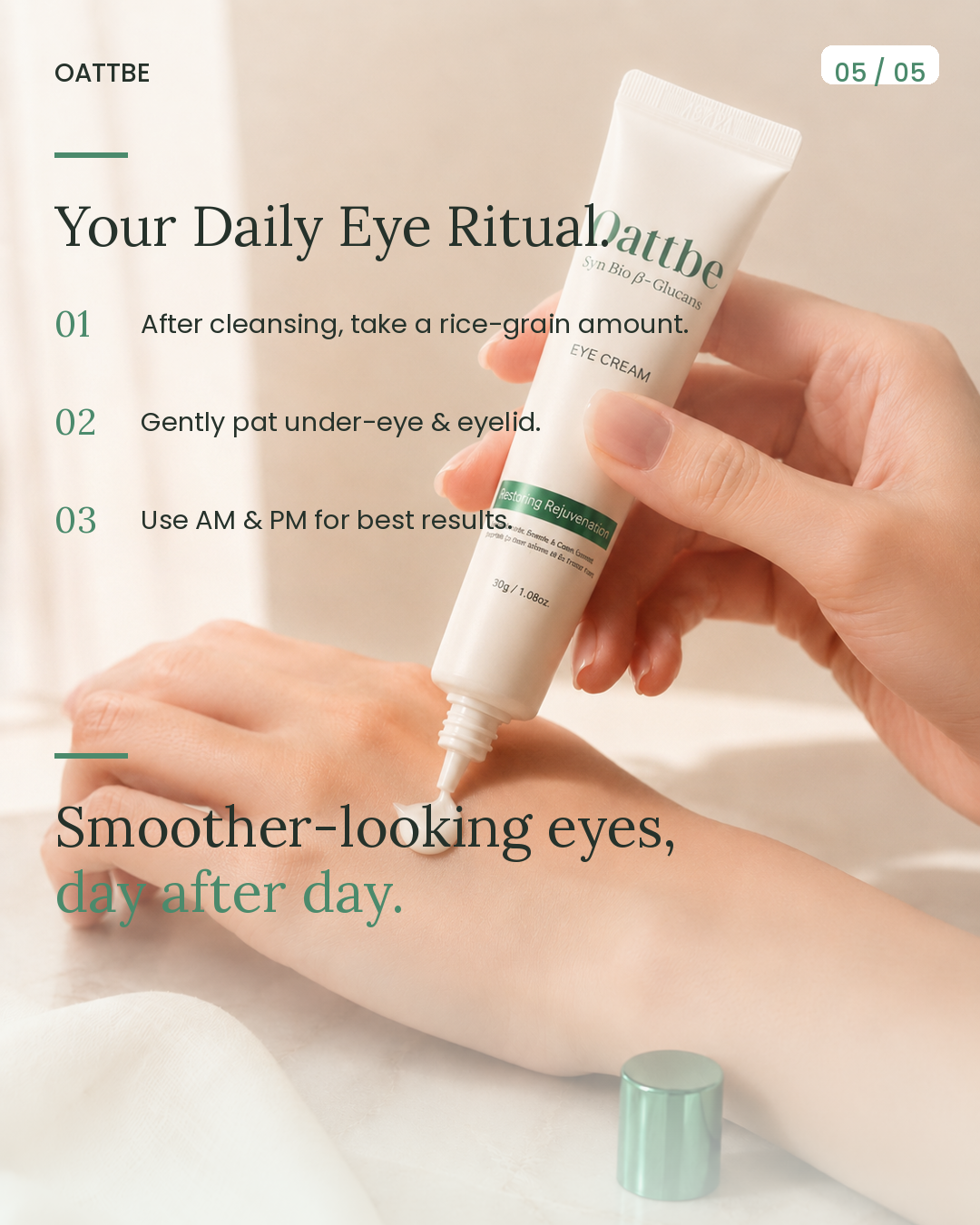 Oattbe Syn Bio B-Glucans Eye cream