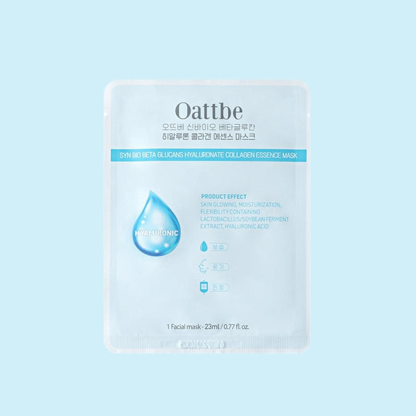 Deeply hydrating and plumping just in 15~20 minutes with our Lactobacillus/Soybean Ferment Extract and Beta-Glucan Complex. Say goodbye to the stresses of daily life and embrace a radiant, youthful complexion with our Hyaluronate Collagen Sheet Mask!